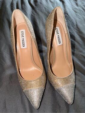 Steve Madden rhinestone heels